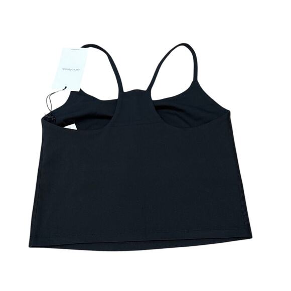 Girlfriend Collective 1031 Cleo Halter Tank Top Black Size 6XL New - Picture 2 of 4